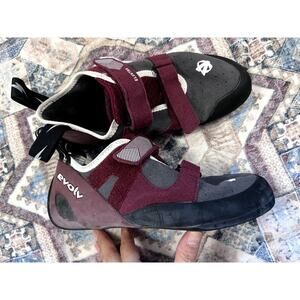 Elektra shoes size 10.5 Evolv Trax RubberClimbing  Burgundy men